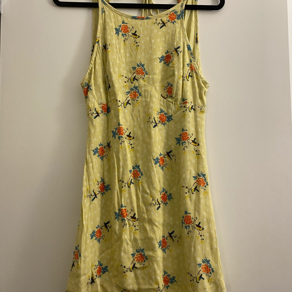 Urban outfitters yellow dress, size 6
